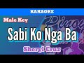 Sabi Ko Na Nga Ba by Sheryl Cruz (Karaoke : Male Key)