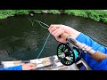 FLY FISHING for BIG AGGRESSIVE BASS | EPIC ACTION