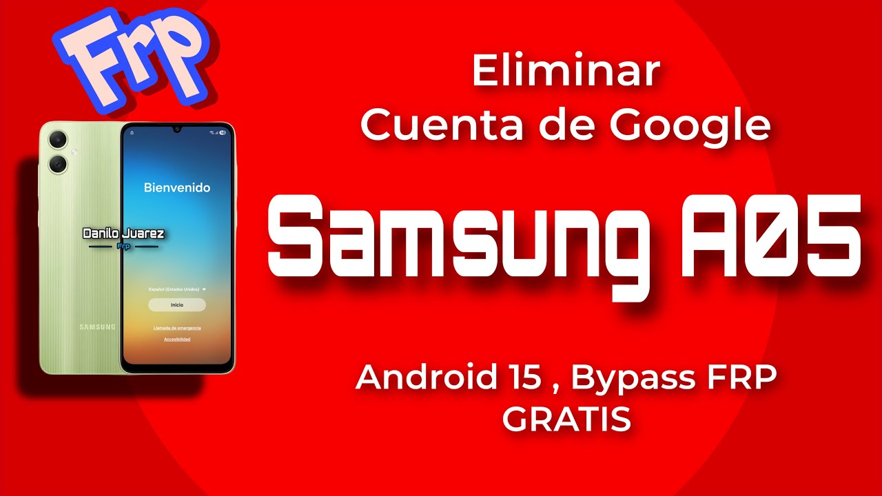 Delete Google Samsung A05 Android 15 bypass account Delete Google Samsung A05 Android 15 bypass account