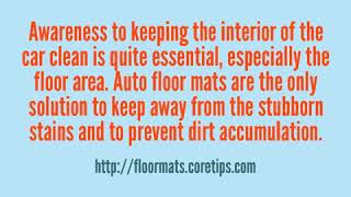 Auto Floor Mat