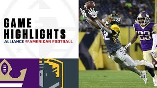 Atlanta Legends vs. San Diego Fleet | AAF Week 2 Game Highlights