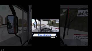 2 Buses Vs 1 Car Pbsu Race On Traffic Lites
