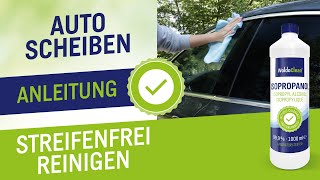 Autoscheiben Mit Isopropanol Streifenfrei Reinigen Anleitung - Fenster Einfach Sauber Machen