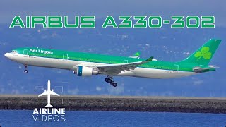Aer Lingus Airbus A330-302 SFO Arrival