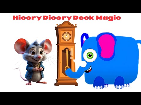 Hicory Dicory Dock  ELEPHANT went up the clock |@Cocobeans Kids Tv