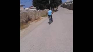 Dostum Cavidlə Mən Velosiped Turunda