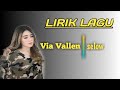 Via Vallen-selow (lyric)