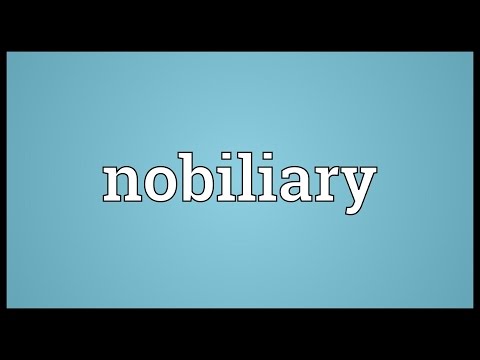 Header of nobiliary
