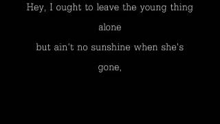 Watch Otis Redding Aint No Sunshine video