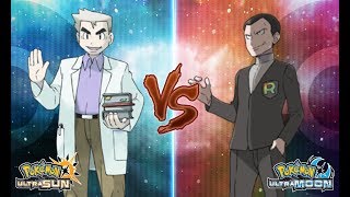 Pokemon Ultra Sun and Ultra Moon: Professor Oak Vs Giovanni
