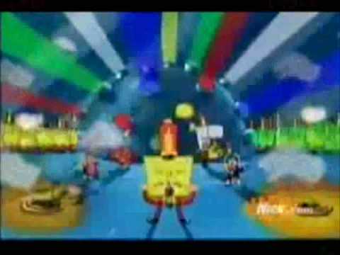 spongebob theme song on Spongebob Squarepants Theme Song Video Game Characters