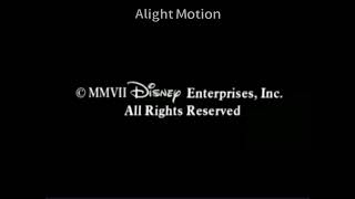 Mmvii Disney Enterprises Inc All Rights Reserved Logo