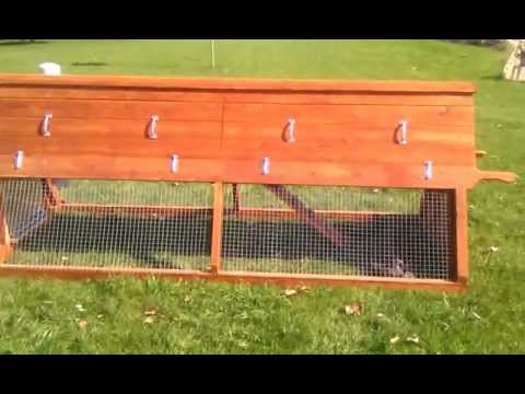 A-Frame Chicken Coop 001.3gp - YouTube