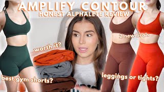 NEW AMPLIFY CONTOUR COLOURS | worth it? *honest* in depth Alphalete review