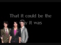 Jonas Brothers - Things Will Never Be The Same Lyrics