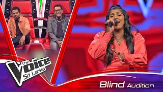 Sisara Rathnayake | Rolling in the Deep |  Blind Auditions | The Voice Sri Lanka