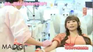 中川翔子、プラセンタを注射後日本赤十字社の献血に行っていた  