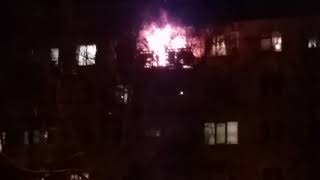 Видео КЕРЧЬ 01.12.2017 ПОЖАР ПО УЛ. ВОЙКОВА 38 от ВЛАДИМИР ПЕТРОВИЧ, улица Войкова, Керчь, Украина
