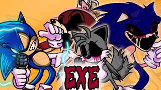 Friday Night Funkin Mod Exe Deathmatchv2 Sonic.exe Vs Sonic Angry Final Round