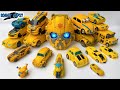 Unusual Rise of the BumbleBee TRANSFORMERS Toys |Yellow Tobot Robot The Beasts OPTIMUS PRIME Revenge