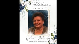 Galina Pavlovskaya