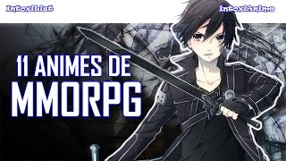 11 MELHORES ANIMES DE MMORPG | IntoxiList