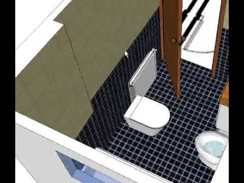 Baño sketchup - YouTube