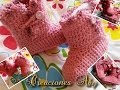 Botas Tejidas a Crochet 6-12 meses