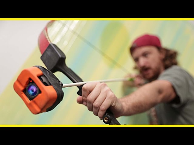 GoPro Camera On An Arrow! - Video