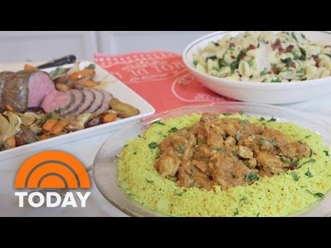 VIDEO : how to plan a dinner party menu that won’t stress you out | today - getting all your dishes out at the right time can be a big headache! in this episode of “anatomy of agetting all your dishes out at the right time can be a big he ...