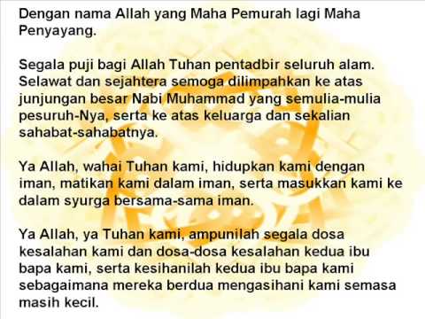 DOA Ringkas Selepas SOLAT wmv