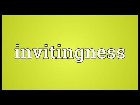 Header of invitingness