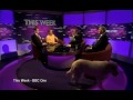 Meet the Retriever given free rein in BBC's studio..and even dozed off on David Starkey's lap.
