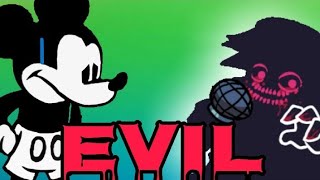 Friday Night Funkin Mickey Mouse Vs Evil Bf Day 2 Fanmade