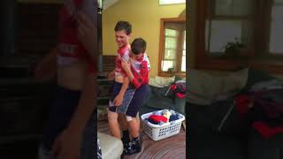 Kid Changing Pants Gone Wrong