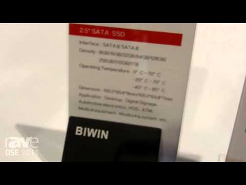 DSE 2015: Biwin Offers Flash Memory, Talks 2.5 SSD Drive