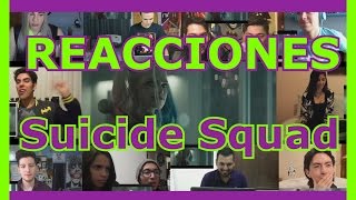 Recopilación de Reacciones: Suicide Squad Trailer 1 /Reactions Mashup Dc Comics