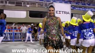 Shayene Cesário At Brazil S Famous Sambadrome Diva From Portela At 2014 Parade