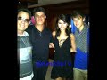 Justin Bieber & Selena Gomez with Alejandro Sanz (June 29, 2011)