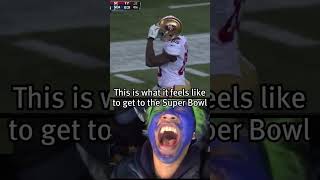 This is what it feels like to get to the Super Bowl!