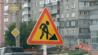 Видео Комсомольский проспект не минуют большие заторы от СТС-Челябинск, Комсомольский проспект, Челябинск, Россия