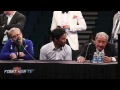 Floyd Mayweather vs. Manny Pacquiao full video- Complete post fight press conference