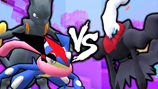 ASH GRENINJA + SHADOW MEWTWO -VS- DARKRAI - Pixelmon Legendary Quest Season 2 Episode 1