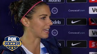 Alex Morgan happy with USWNT performance throughout CONCACAF | 2018 CONCACAF Women's Championship