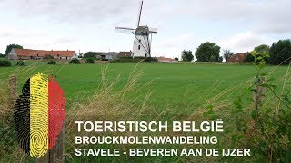 Toeristisch België - Stavele / Beveren-IJzer - Brouckmolenwandeling