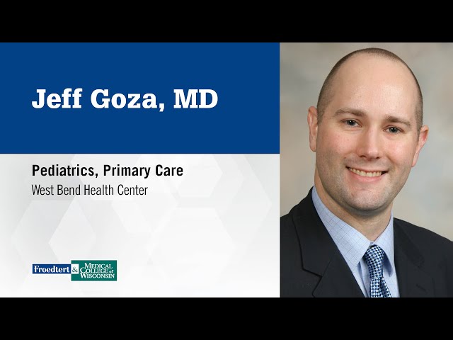 Watch Dr. Jeff Goza, pediatrician on YouTube.