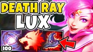 WTF!?! PREDATOR DMG MAKES LUX ULT BEYOND BROKEN?!? 3K DMG INSTANT ONE-SHOTS!! - League of Legends