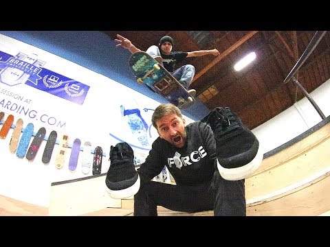 NON-NEWTONIAN SHOES VS 5 STAIR! | ULTIMATE IMPACT RESISTANCE?!
