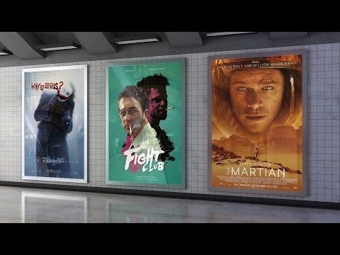 ADOBE PHOTOSHOP HOW TO MAKE A POSTER MOCKUP