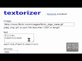 textorizer